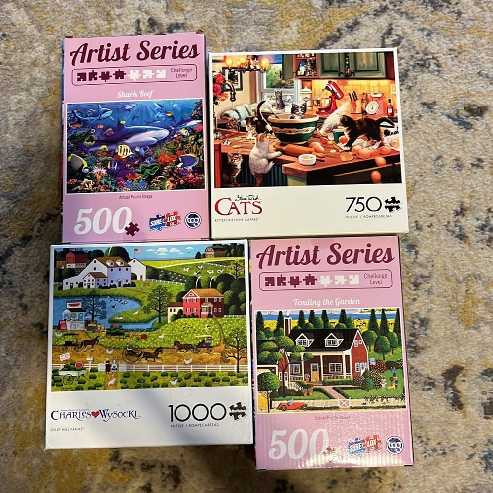 4 puzzles